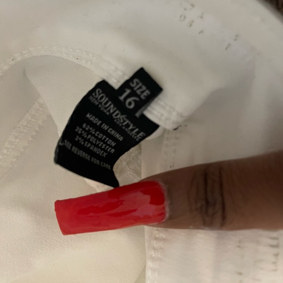 White Jegging Pants - Picture 3 of 3